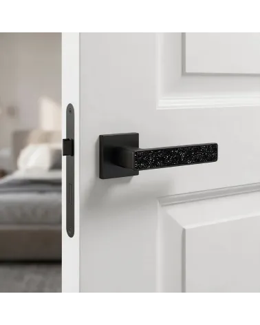 Poignées de porte noires GLAMOUR