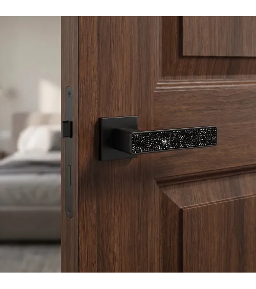 Poignées de porte noires GLAMOUR