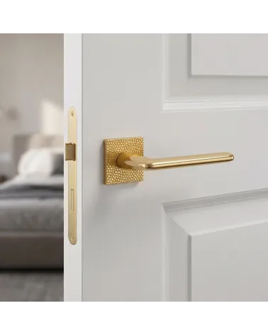 Poignée de Porte Or Poli pour une déco luxueuse - Modèle TUPAI 4165-T1