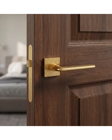 Poignée de Porte Or Poli pour une déco luxueuse - Modèle TUPAI 4165-T1