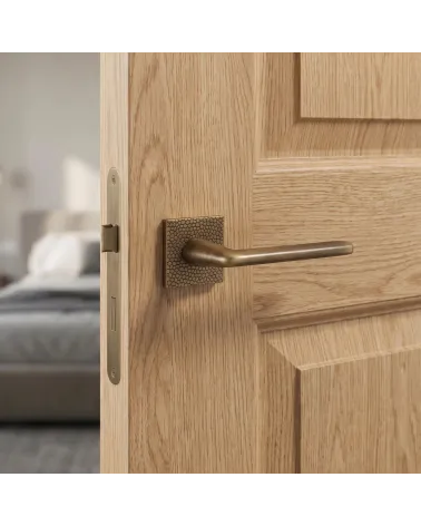 Poignée de Porte Patine Antique Mat Chic - Modèle TUPAI 4165-T1