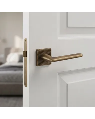 Poignée de Porte Patine Antique Mat au look raffiné - TUPAI 4165-T2