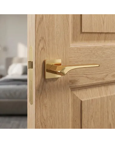 Poignée de porte TUKA Or Mat | Millapoignées