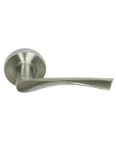 Poignée de porte St Macaire en inox brossé mat — Acier inoxydable