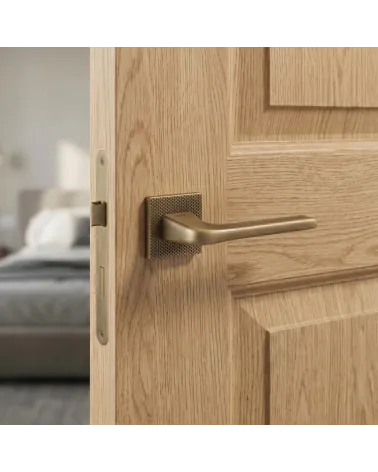 Poignée de porte patine antique mate TUPAI 4007-T2 - Millapoignées