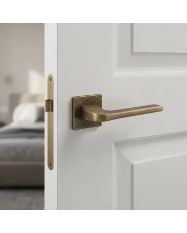 Poignée de porte patine antique mate TUPAI 4007-T2 - Millapoignées