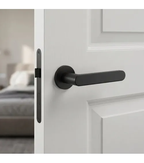 Poignée de porte noire ALORA poignée design