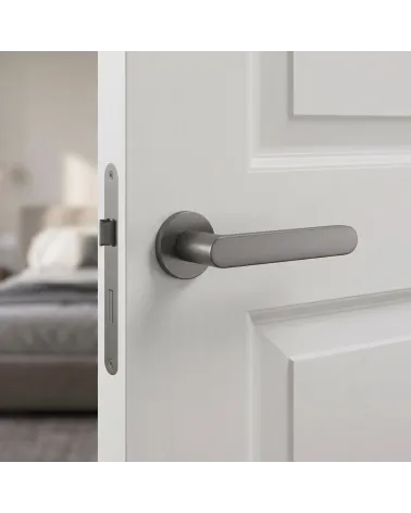 Poignée de Porte Anthracite Élégante et Sophistiquée - Modèle ALORA