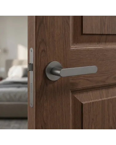 Poignée de Porte Anthracite Élégante et Sophistiquée - Modèle ALORA