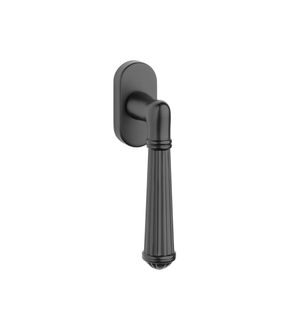 Poignée de fenêtre ARIDA en aluminium noir mat