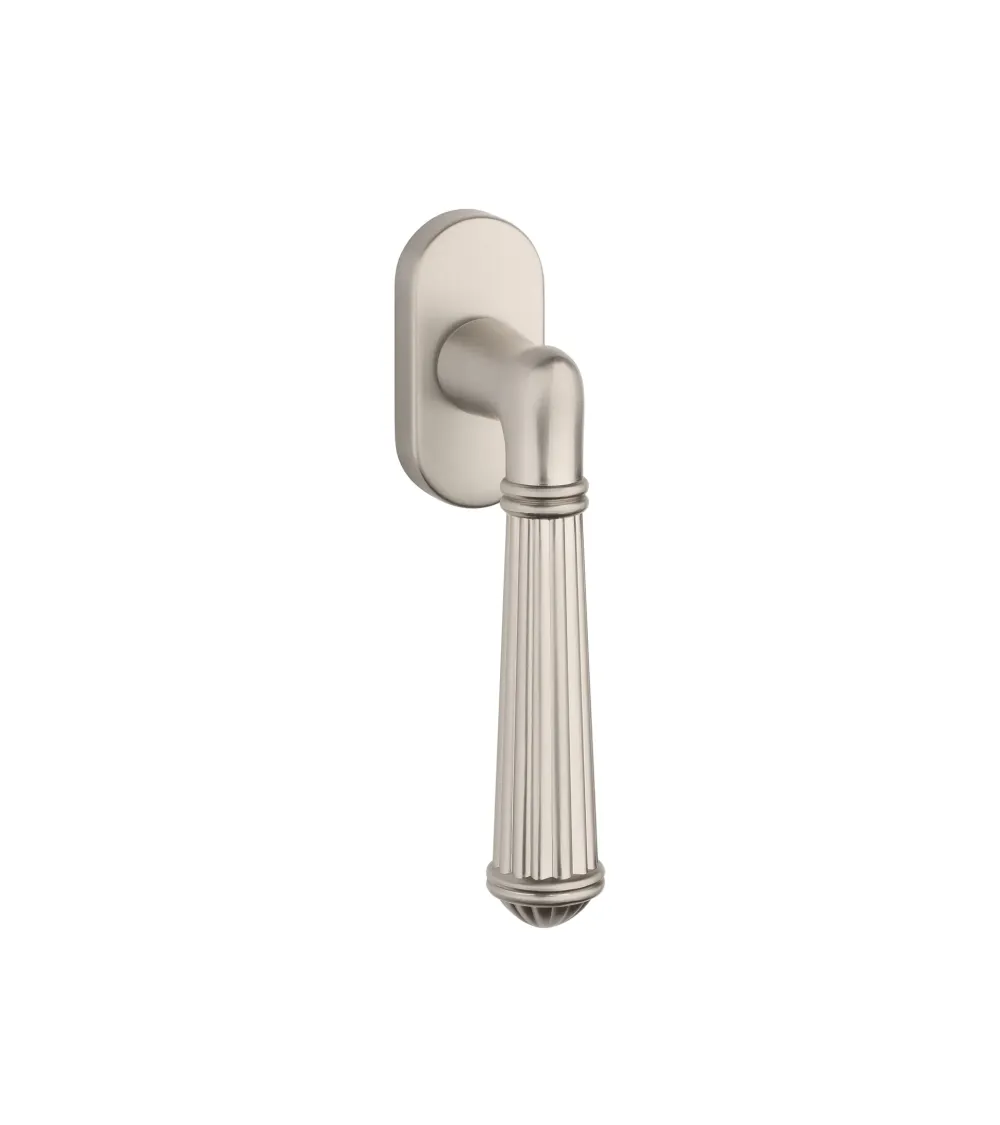Poignée de fenêtre ARIDA en aluminium nickel satiné