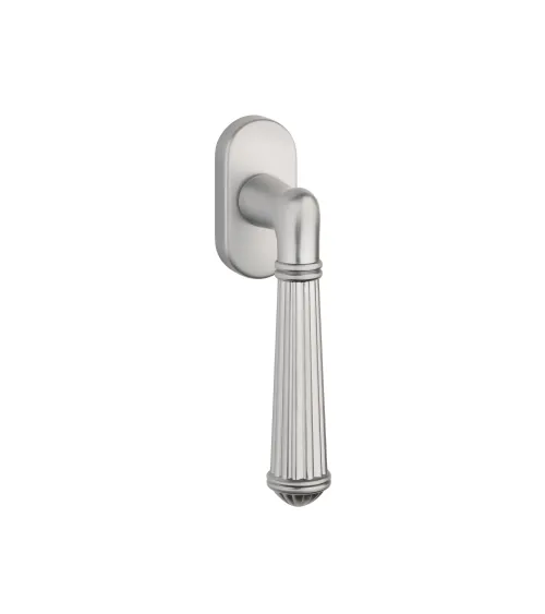 Poignée de fenêtre ARIDA en aluminium chrome satiné