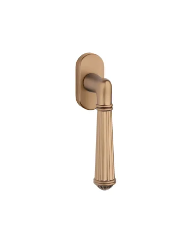 Poignée de fenêtre ARIDA en aluminium marron clair