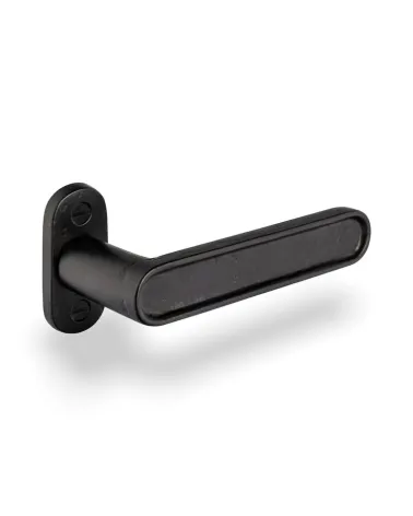 Poignée de porte en fer noir