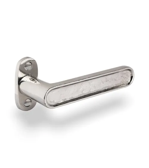 Poignée de porte en fer noir