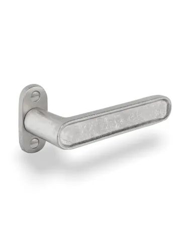 Poignée de porte en fer noir