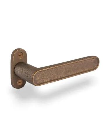 Poignée de porte en fer noir