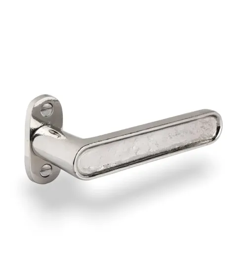 Poignée de porte en fer noir