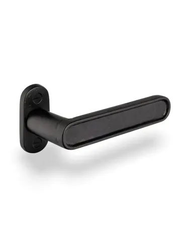 Poignée de porte en fer noir