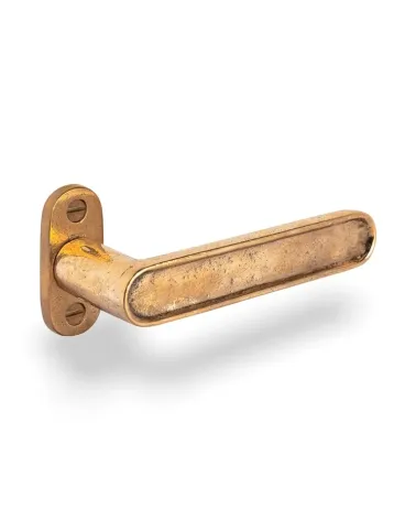Poignée de porte en fer noir