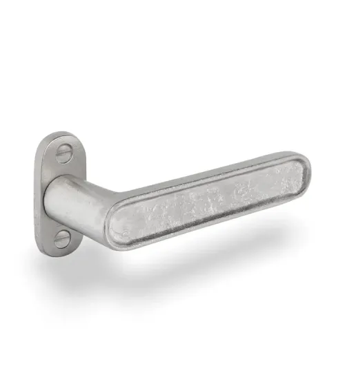 Poignée de porte en fer noir