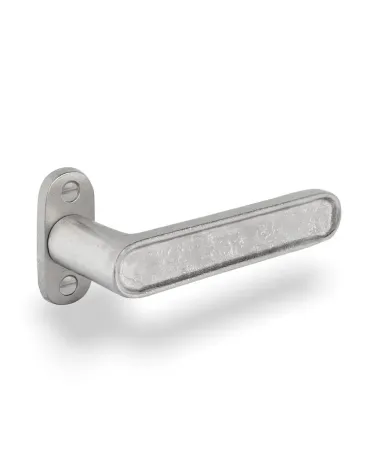 Poignée de porte en fer noir