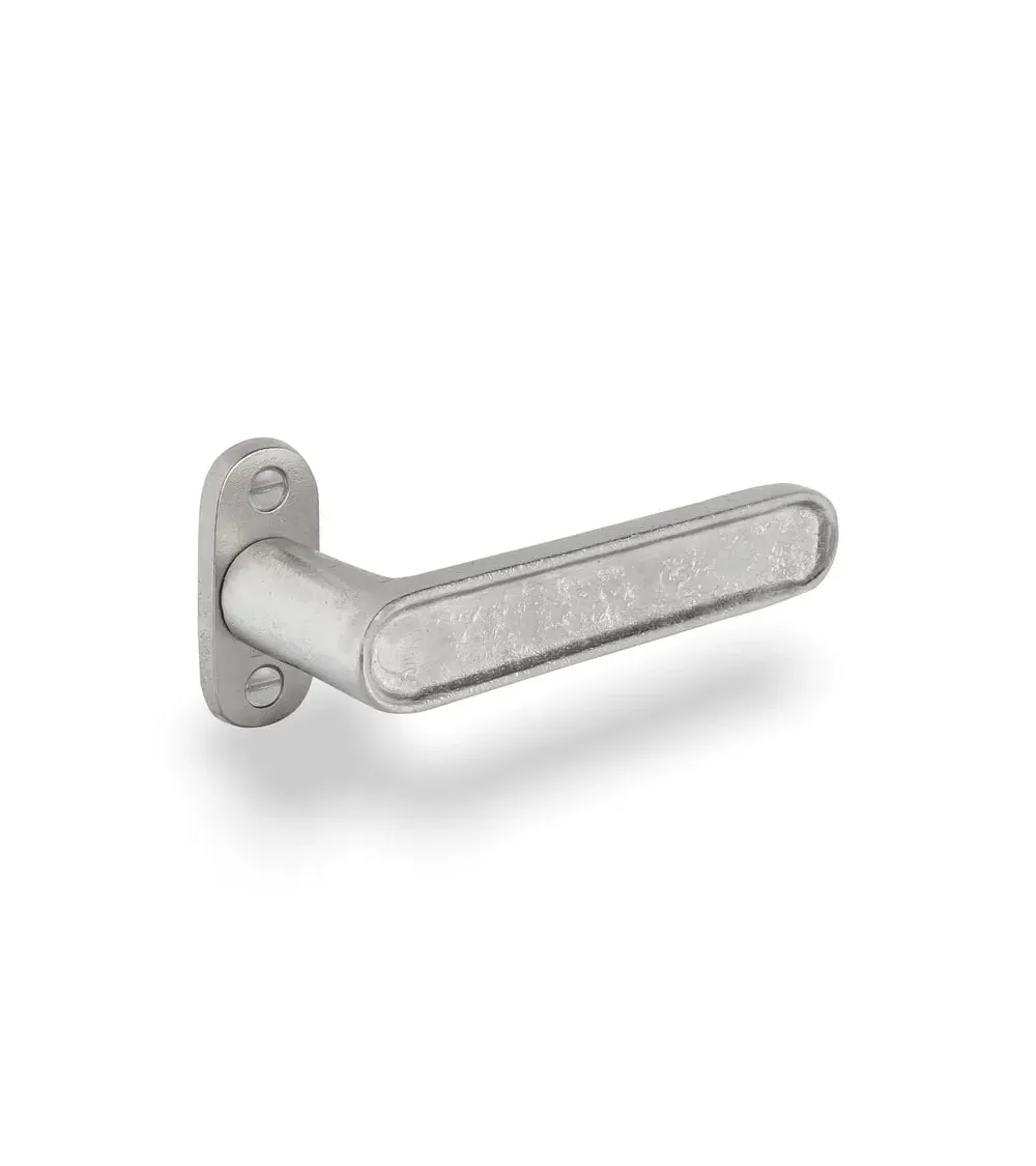 Poignée de porte en fer noir