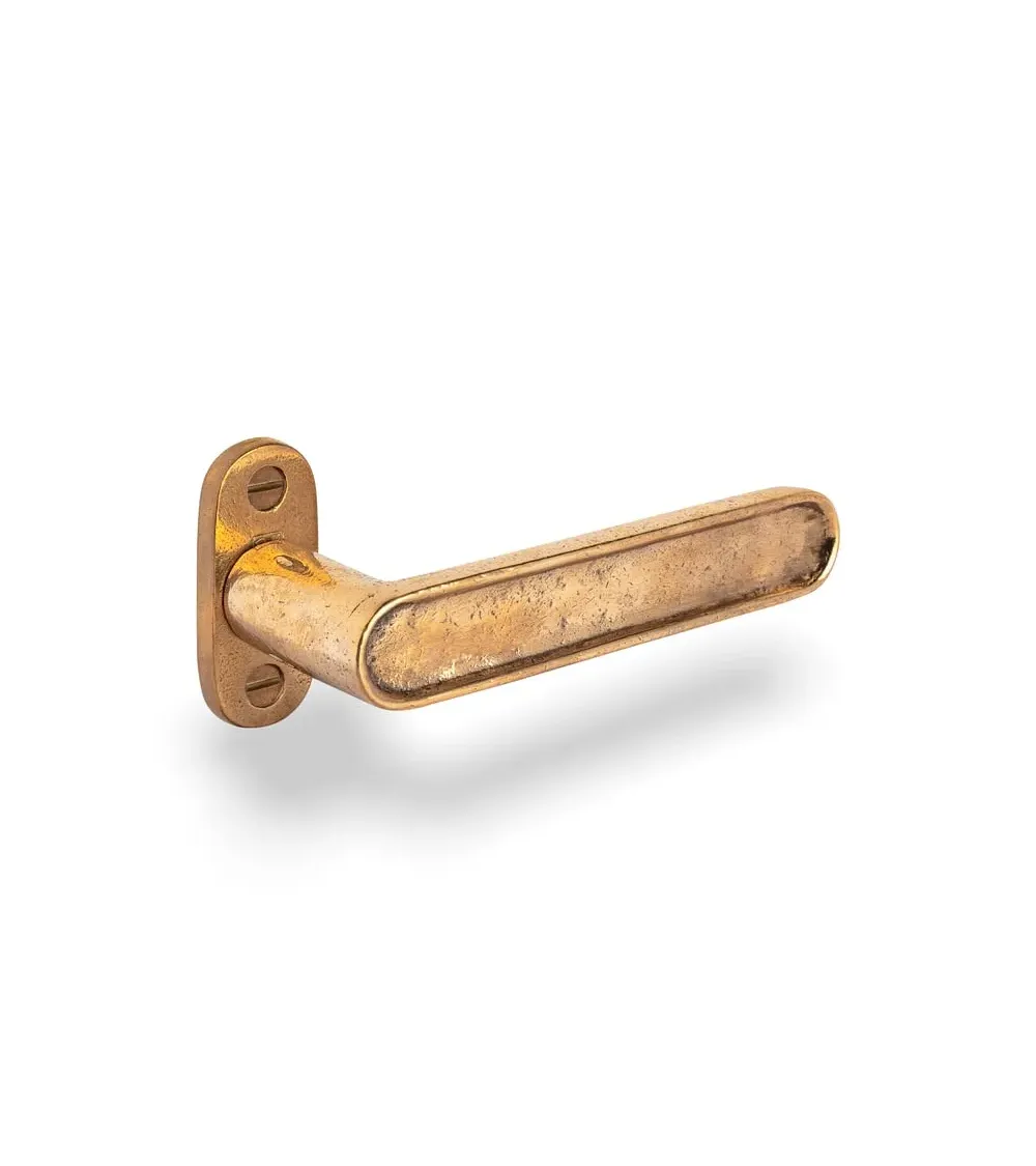 Poignée de porte en fer noir