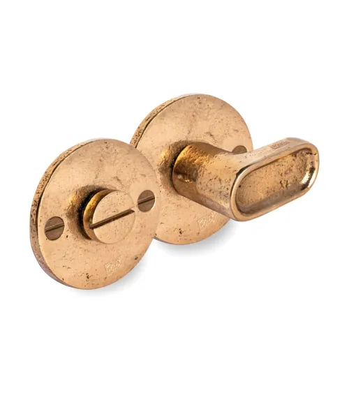 Set toilette finition métal brut