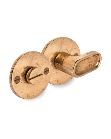 Set toilette finition métal brut