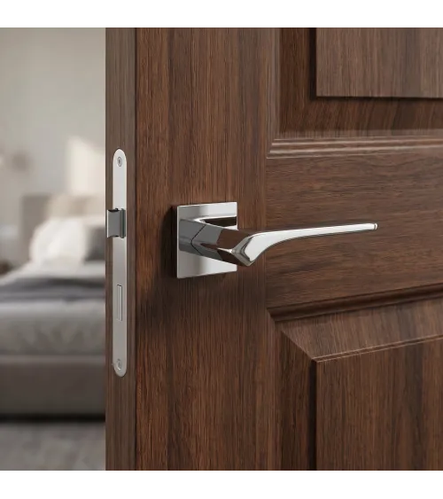 Poignée de porte en zamak BERGERIA poignée design