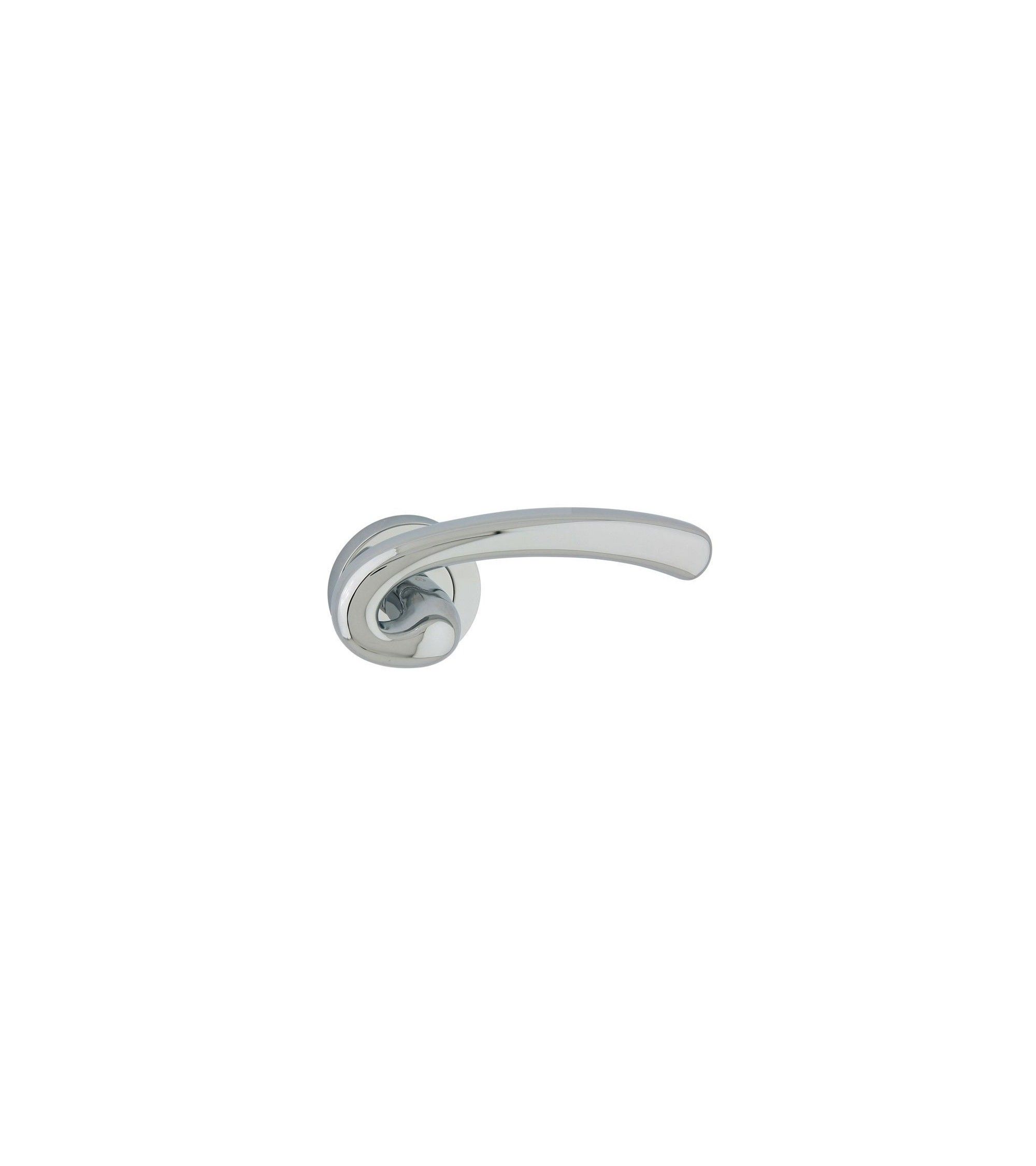 door handle with an original snake-shaped design