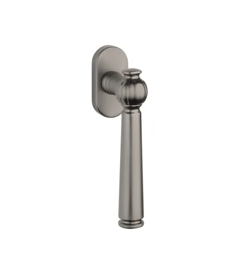 Poignée de fenêtre TUKA en aluminium anthracite (canon de fusil)