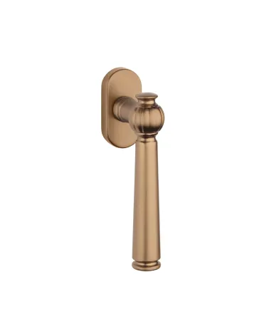 Poignée de fenêtre TUKA en aluminium marron clair