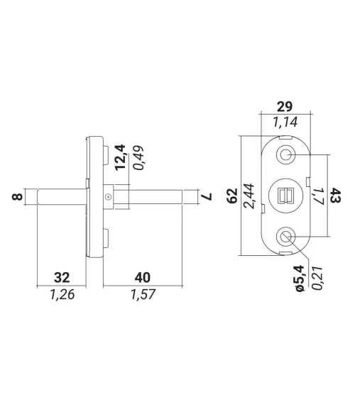 Système de fixation fenêtre, adaptateurs de montage | MillaPoignees