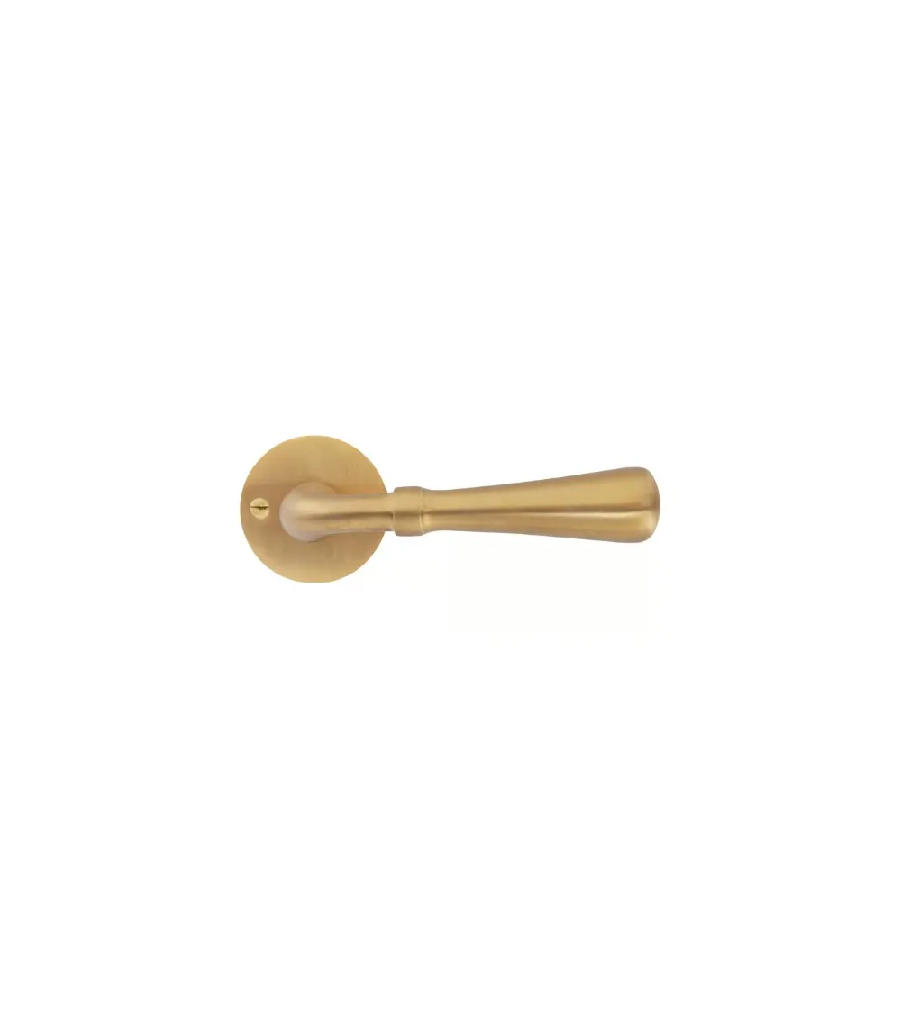 Poignée de porte COH1200/50F finition Laiton brossé non verni | MillaPoignees