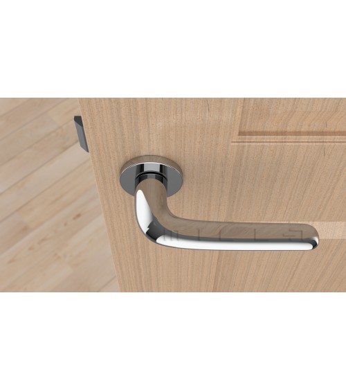 Poignée de porte Chrome poli AZALIA poignée design