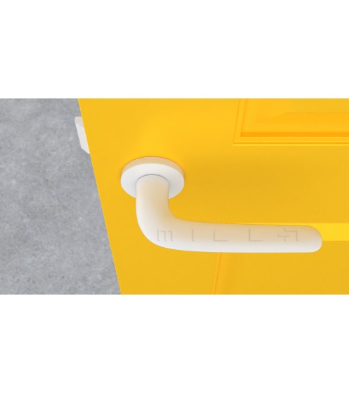 Poignée de porte blanche AZALIA poignée design