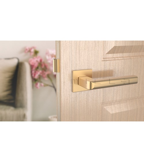 Poignée de porte or mate SALICE quincaillerie design