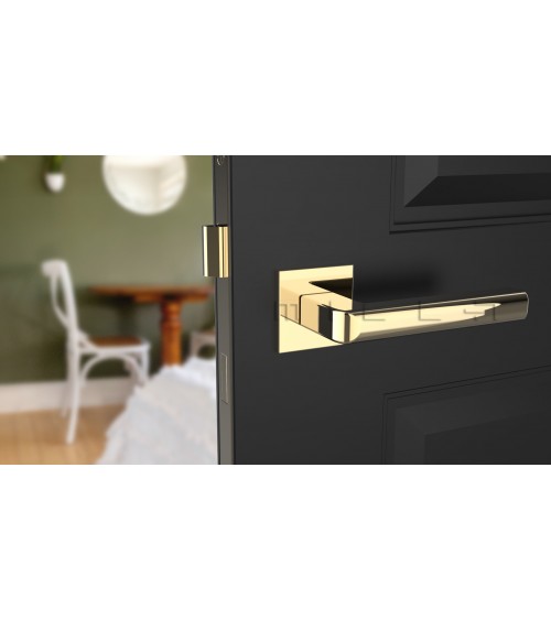 Poignée de porte or poli SALICE quincaillerie design