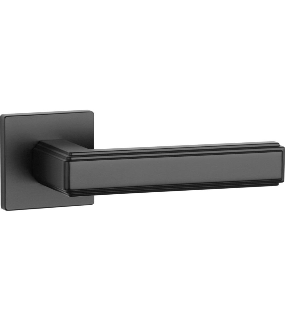 door handle in matt black finish from Milla poignées