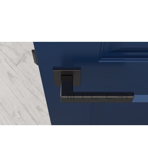 Poignée de porte perle noire TILLIA porte intérieure design