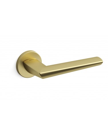 Poignée de porte or satiné Mandelli Isi poignée design