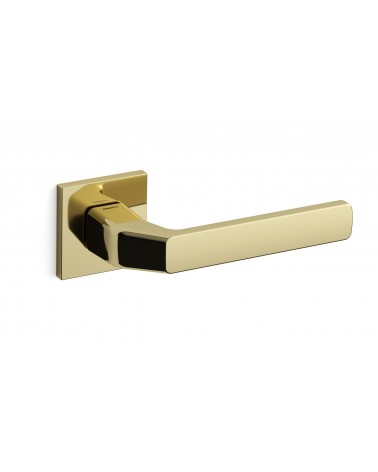 Poignée de porte or poli Mandelli Fenix quincaillerie design