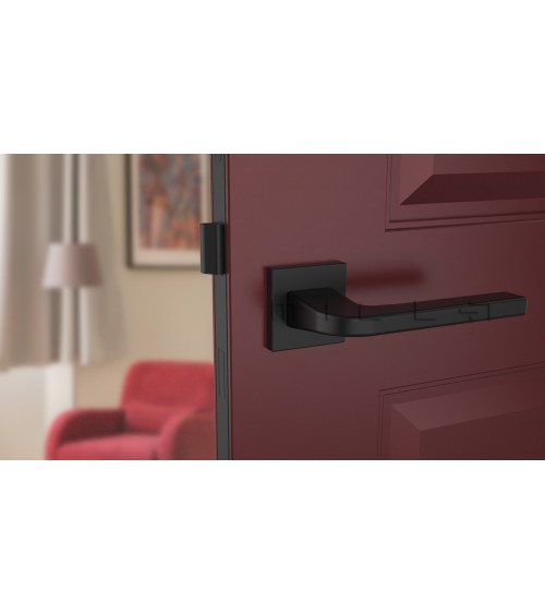 Poignée de porte noire ISMENA poignée design