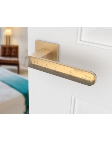 Poignée de porte carré contemporaine en Zamak Bohema -  poignée design