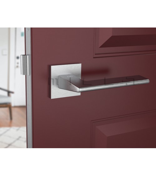 Poignée de porte chrome brossé Shark -  poignée design