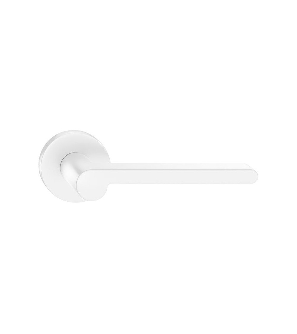 very design door handle in white finish
