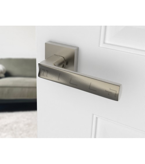 Poignée de porte nickel satiné DIUNA poignée design