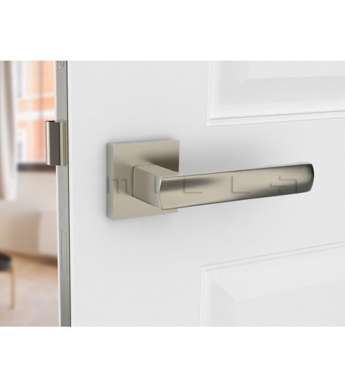 Poignée de porte nickel satiné DIUNA poignée design
